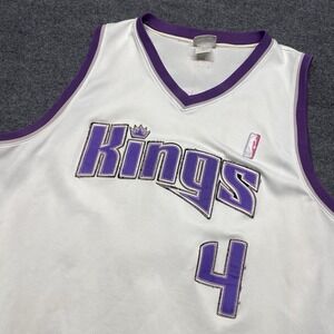 Authentic Reebok NBA Chris Webber Sacramento Kings Jersey Size 60 Stitched